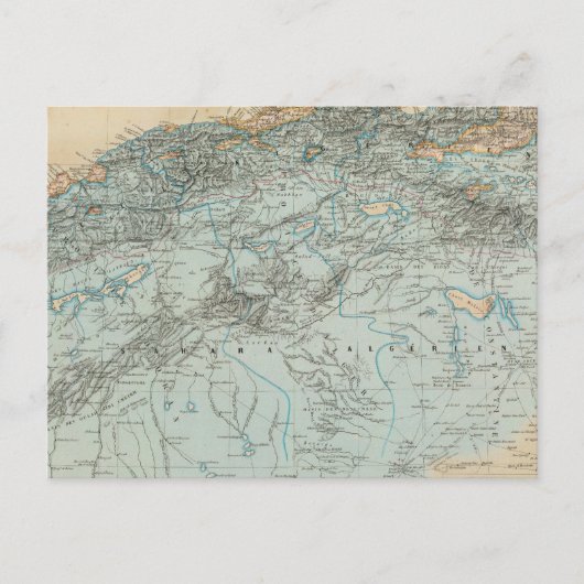 アルジェリア ポストカード (正面)