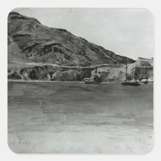 アルジェリア，マーズ・エル・ケビル スクエアシール (正面)