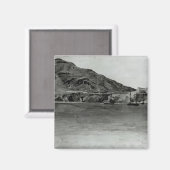 アルジェリア，マーズ・エル・ケビル マグネット (正面/裏面)