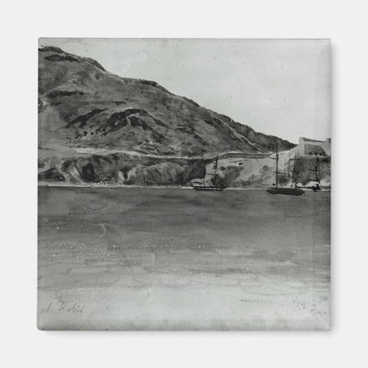 アルジェリア，マーズ・エル・ケビル マグネット (正面)