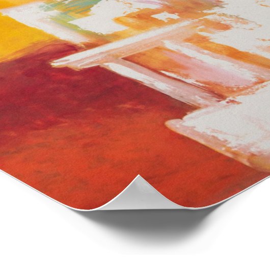 アルジェリア・ヴィンテージ旅行ポスター ポスター (角)