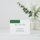 アルジェリア 名刺 (スタンド正面)