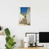 アルジェリア，庭園の階段， 1883 ポスター (ホームオフィス)