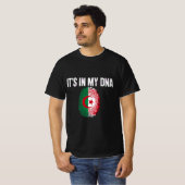 アルジェリア It's In My DNA Tシャツ - 国旗指紋 (正面フル)