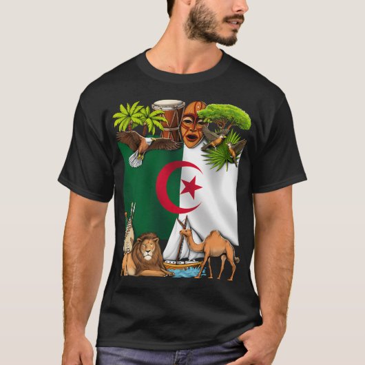 アルジェリア Tシャツ (正面)