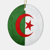 アルジェリグランジア国旗 セラミックオーナメント (左)