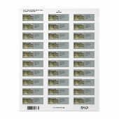 アルジェンティイルブリッジクロードモネ ラベル (フルシート)