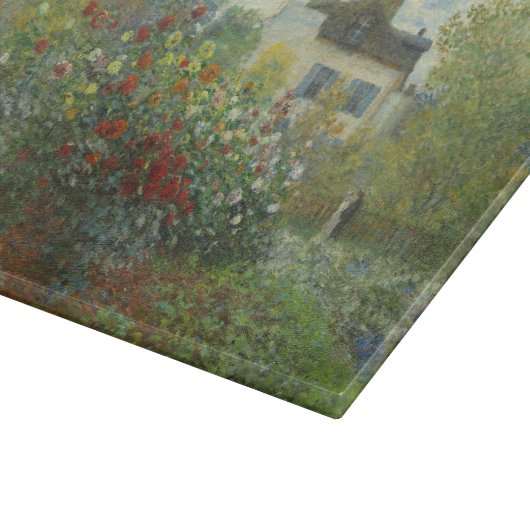 アルジェンティーユのモネ絵画アーティストガーデン カッティングボード (角)