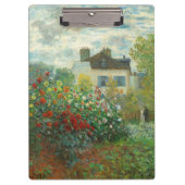 アルジェンティーユのモネ絵画アーティストガーデン クリップボード (正面)