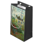 アルジェンティーユのモネ絵画アーティストガーデン スモールペーパーバッグ (裏面アングル)