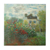 アルジェンティーユのモネ絵画アーティストガーデン タイル (正面)