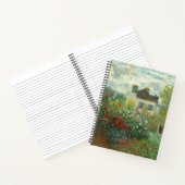 アルジェンティーユのモネ絵画アーティストガーデン ノートブック (内部)