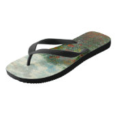 アルジェンティーユのモネ絵画アーティストガーデン ビーチサンダル (アングル)