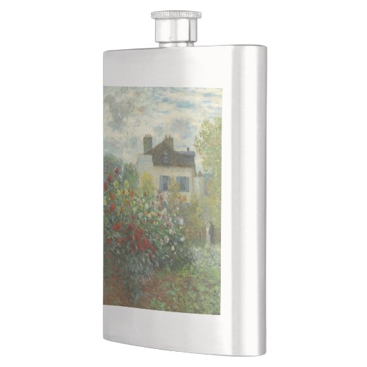 アルジェンティーユのモネ絵画アーティストガーデン フラスク (左)