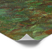 アルジェンティーユのモネ絵画アーティストガーデン ポスター (角)