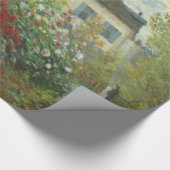 アルジェンティーユのモネ絵画アーティストガーデン ラッピングペーパー (角)