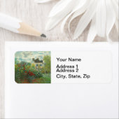 アルジェンティーユのモネ絵画アーティストガーデン ラベル (インサイチュ)