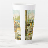 アルジェンティーユエドアルドマネ カフェラテマグ (正面)