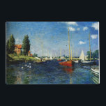 アルジェンティーユ素晴らし、アートバイClaude Monet ラミネート プレート<br><div class="desc">アルゼンテウイル素晴らし、印象派絵画のアーティスフランスのトClaude Monetの有名な芸術</div>