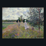 アルジェンティーユ近郊を散歩する – Claude Monet ポスター<br><div class="desc">アルジェンテウイルの近くを歩く – Claude Monet (1840フランスの - 1926)は印象派の創始者であ絵画り、特に自然の前に行われた彼らの認識の哲学の中で最も一貫性のある多産の開業医であっ絵画た。印象主義という用語は、彼のインプレッション、日の出絵画(インプレッション、穏やかなレバント)のタイトルに由来する。</div>