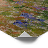 アルジェンティーユ近郊を散歩する – Claude Monet ポスター (角)