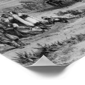 アルジェ司教による囚人の交換 ポスター (角)