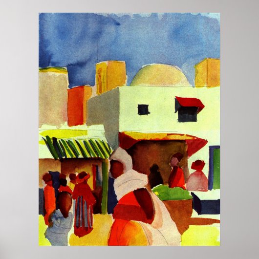 アルジェ市場 ポスター (正面)