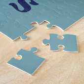 アルジェ・アルジェリア地図の旅行ポスター ジグソーパズル (側面)