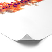 アルジェ・アルジェリア・スカイライン ポスター (角)