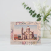 アルジェ、ノートルダム・ダフリカ教会 ポストカード (スタンド正面)