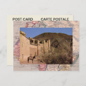 アルジェ、城壁町、南モロッコ ポストカード (正面/裏面)
