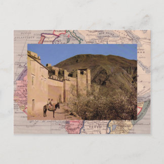 アルジェ、城壁町、南モロッコ ポストカード