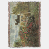 アルジャントゥイユのクロード・モネの庭 スローブランケット (正面縦)
