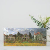 アルジャントゥイユの家 by Claude Monet, ヴィンテージアート (スタンド正面)