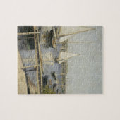 アルジャントゥイユの帆船（アルジャントゥイユのヨット）  Gustave Caillebotteによ ジグソーパズル (横)