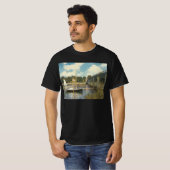 アルジャントゥイユの幹線道路橋(クロード・モネ) Tシャツ (正面フル)