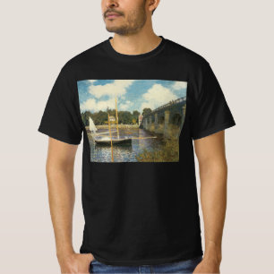 アルジャントゥイユの幹線道路橋(クロード・モネ) Tシャツ