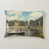 アルジャントゥイユの橋（クロード・モネ） アクセントクッション (裏面)