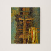 アルジャントゥイユの橋（クロード・モネ） ジグソーパズル (縦)