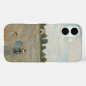 アルジャントゥイユの近くのポピー畑(クロード・モネ) Case-Mate iPhoneケース (裏面 (横))