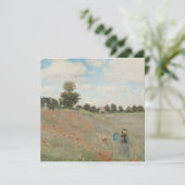 アルジャントゥイユ近くのケシの花畑（クロード・モネ） (スタンド正面)