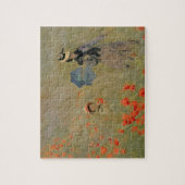 アルジャントゥーユの近くのクロード・モネ|の野生のケシ、 ジグソーパズル (縦)