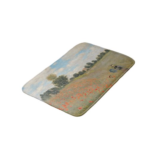 アルジャントゥーユの近くのクロード・モネ|の野生のケシ、 バスマット (アングル)