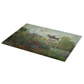 アルジャントゥーユ1873年(Monet)の芸術家の庭 カッティングボード (角)