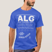 アルジャースホアリブメディエーンエアポートALG Tシャツ (正面)