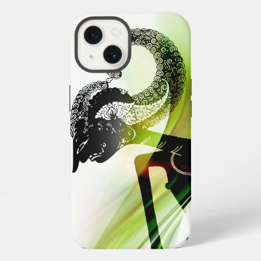 アルジュナのワヤン iPhoneケース iPhone 13ケース (裏面)