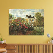 アルジュンテュイユの庭（クロード・モネ） キャンバスプリント (インサイチュ (リビング))