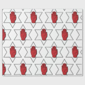 アルスターのレッドハンド ラッピングペーパー (フラット)