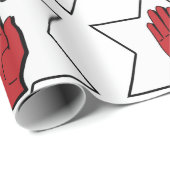 アルスターのレッドハンド ラッピングペーパー (ロールコーナー)