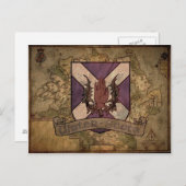 アルスタースコットアンティーク地図はがき ポストカード (正面/裏面)